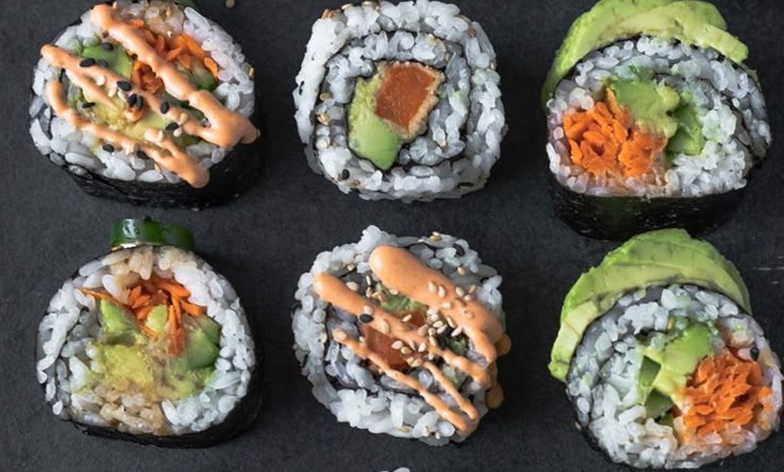 Image 23: Fresh Sushi with traditional Bubble tea Await You at Boba Tigers