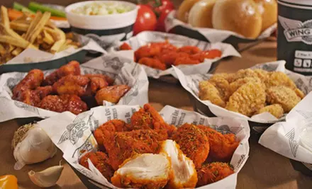 $11 for $22 Worth of Boneless Wings, Strips, Sides, and Drinks at Wingstop - Primary Image
