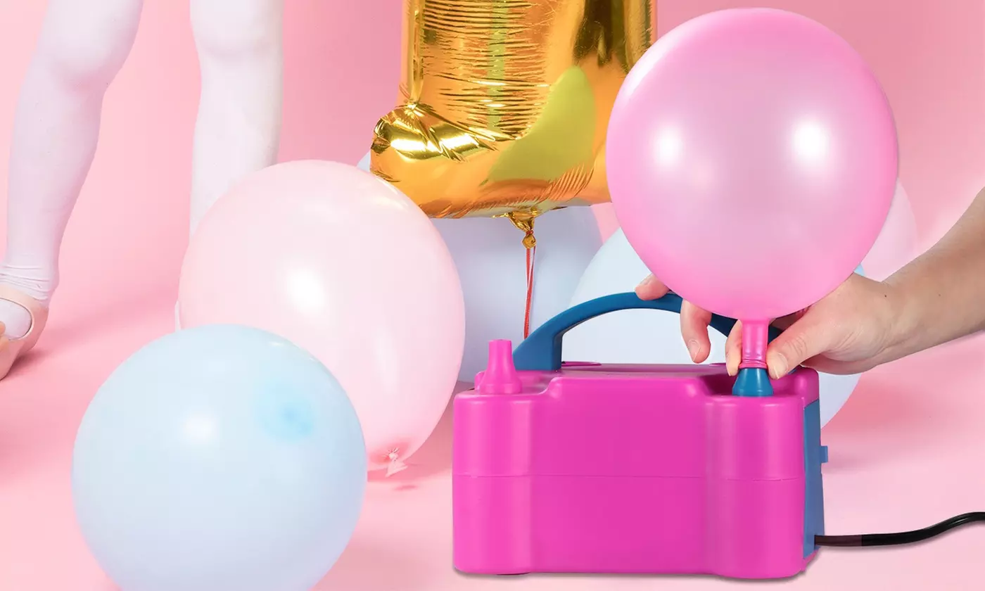 Dual Nozzle Electric Balloon Pump - Primary Image