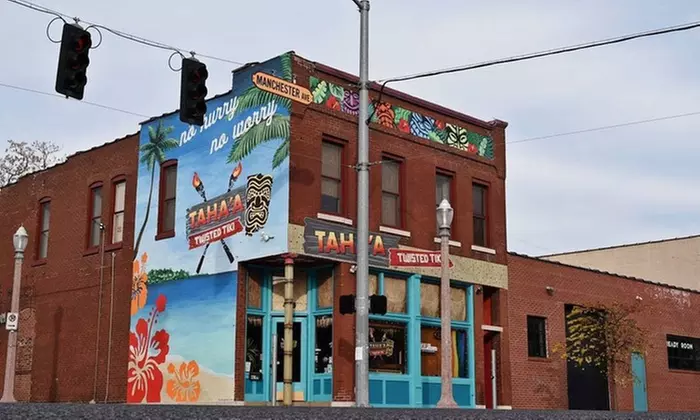Two Appetizers and One Volcano Bowl at Taha'a Twisted Tiki (50% Off) - Primary Image