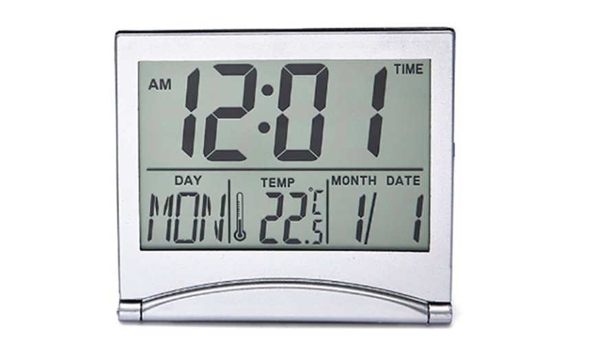 Image 3: Digital Travel Alarm Clock