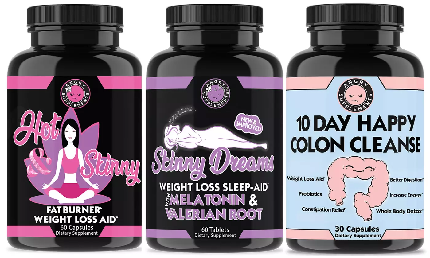 Hot and Skinny Weight Loss, Skinny Dreams Sleep Aid, and 10 Day Happy Colon Cleanse  - Primary Image