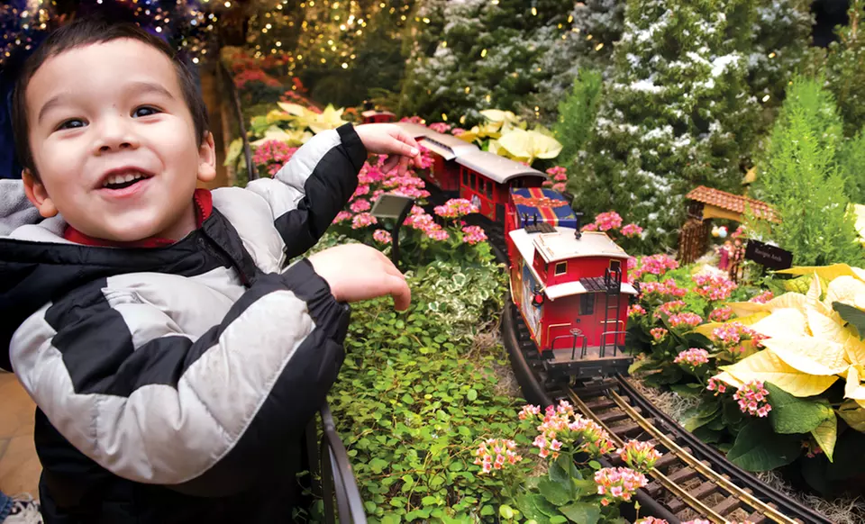 Two or Four Wonderland Express Tickets with Parking at Chicago Botanic Garden (Up to 44% Off) - Primary Image