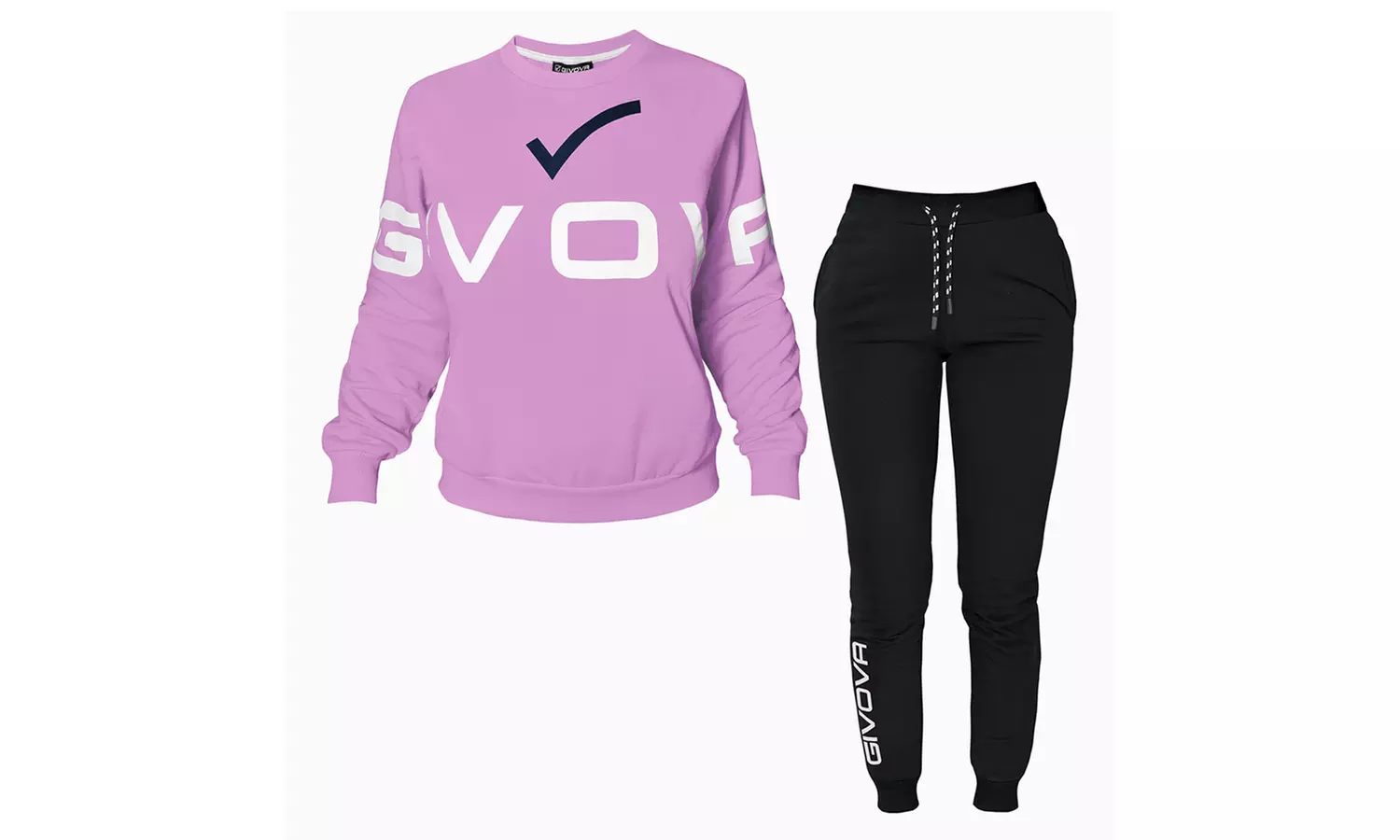 Tuta donna Givova cotone felpato