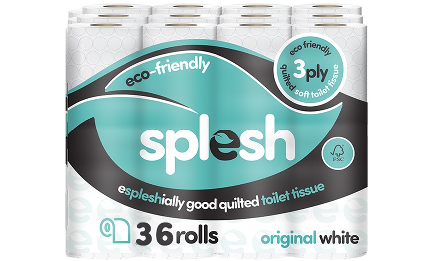 Image 9: Splesh Toilet Roll Mega Bundle, Soft and Quilted Eco-Friendly Scents