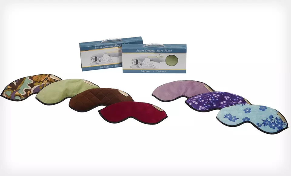 $10 for a Lavender-Scented Sleep Mask ($19 List Price). Six Colors Available. Free Returns. - Second Medium