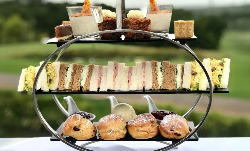 Image 1: Relax with Afternoon Tea for Two or Four in Picturesque Hampshire