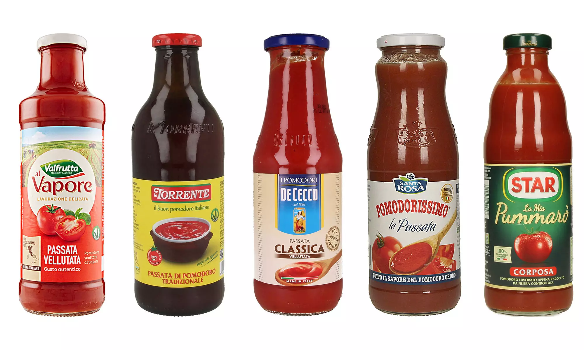 Set di 12 confezioni di Passata di Pomodoro, disponibili in vari tipi e formati con spedizione gratuita - Primary Image