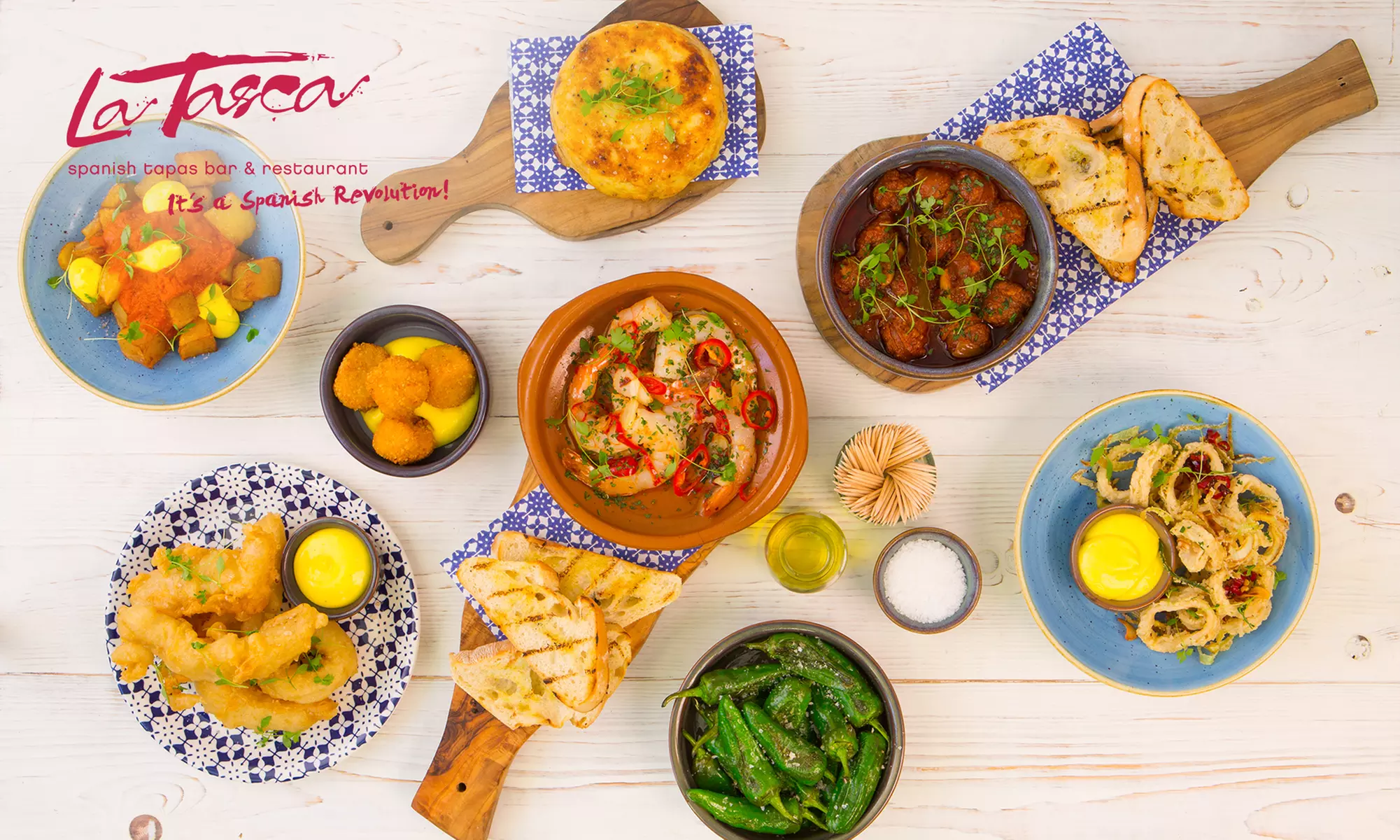 La Tasca: £30 or £50 Toward Spanish Food, Five Locations (50% Off) - Primary Image