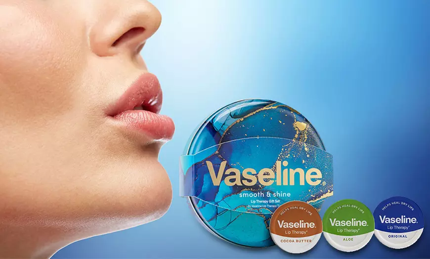 Image 6: 1, 2 o 3 sets de regalo Vaseline Original Selection con 3 vaselinas
