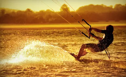Group Kitesurfing Lesson for Two Hours on Land or Three Hours on Water at Live2kite (Up to 51% Off) - Primary Image