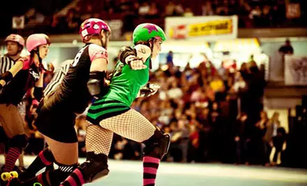 Treasure Valley Roller Girls Single Game or Season Pass for One at CenturyLink Arena (Half Off). Four Options Available.  - Primary Image