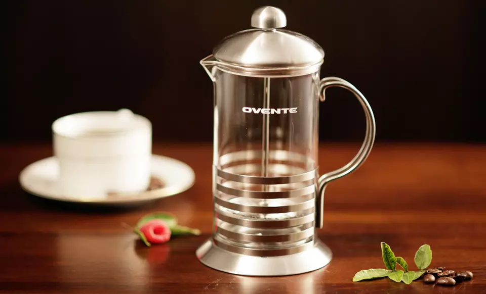 12, 20, or 34 Oz. Ovente Stainless Steel French Press Coffee Maker from $9.99–$12.99. Multiple Styles. Free Returns.  - Second Medium