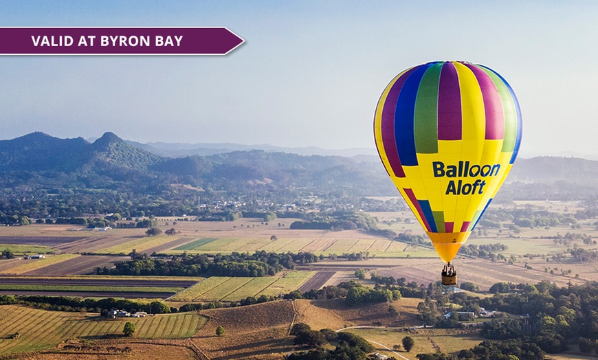 Image 1: Hot Air Balloon Sunrise Flight