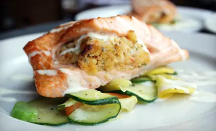 Upscale Seafood Dinner for Two or Four or $10 for $20 Worth of Upscale Seafood Lunch Cuisine at Detroit Seafood Market - Primary Image