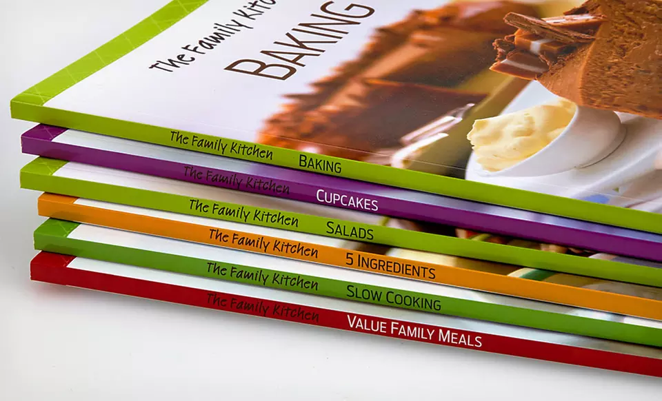 $19.99 for a Family Kitchen Six-Book Cookbook Set ($77.70 List Price). Free Shipping. - Second Medium