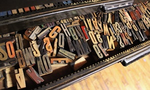 Create Letterpress Postcards with a Mid-Century Printing Press