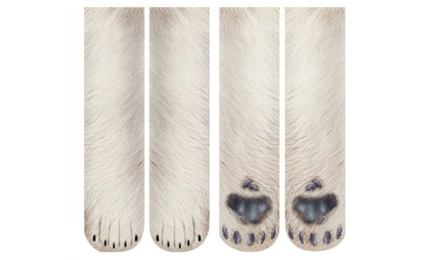 Image 8: Animal Paw Printed Socks