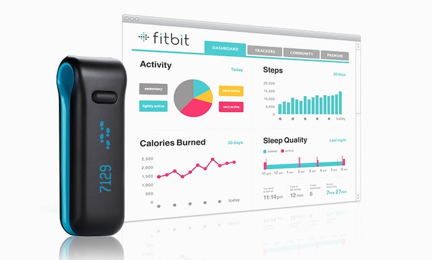 Image 2: Fitbit Ultra Wireless Activity & Sleep Tracker 