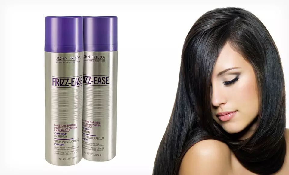 $9.99 for a Two-Pack of 12 Oz. John Frieda Frizz-Ease Moisture Barrier Hair Spray ($11.98 List Price) - Primary Image