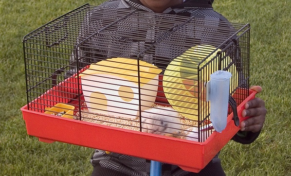 Three tier hamster top cage