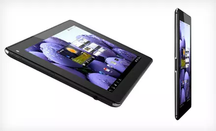 $275 for an LG Optimus Tab WiFi 4G 8.9-Inch G-Slate Tablet With Dual Cameras and 3D Video ($499 List Price). Free Shipping. - Second Medium