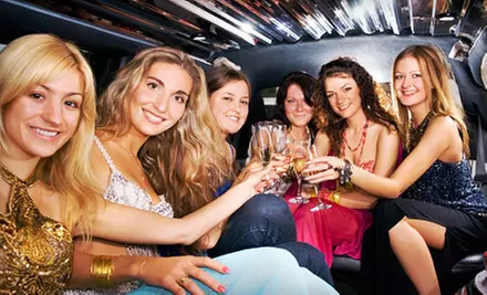 $149 for a Three-Hour Limo Rental from Just Breezing Party Bus ($399 Value) - Primary Image