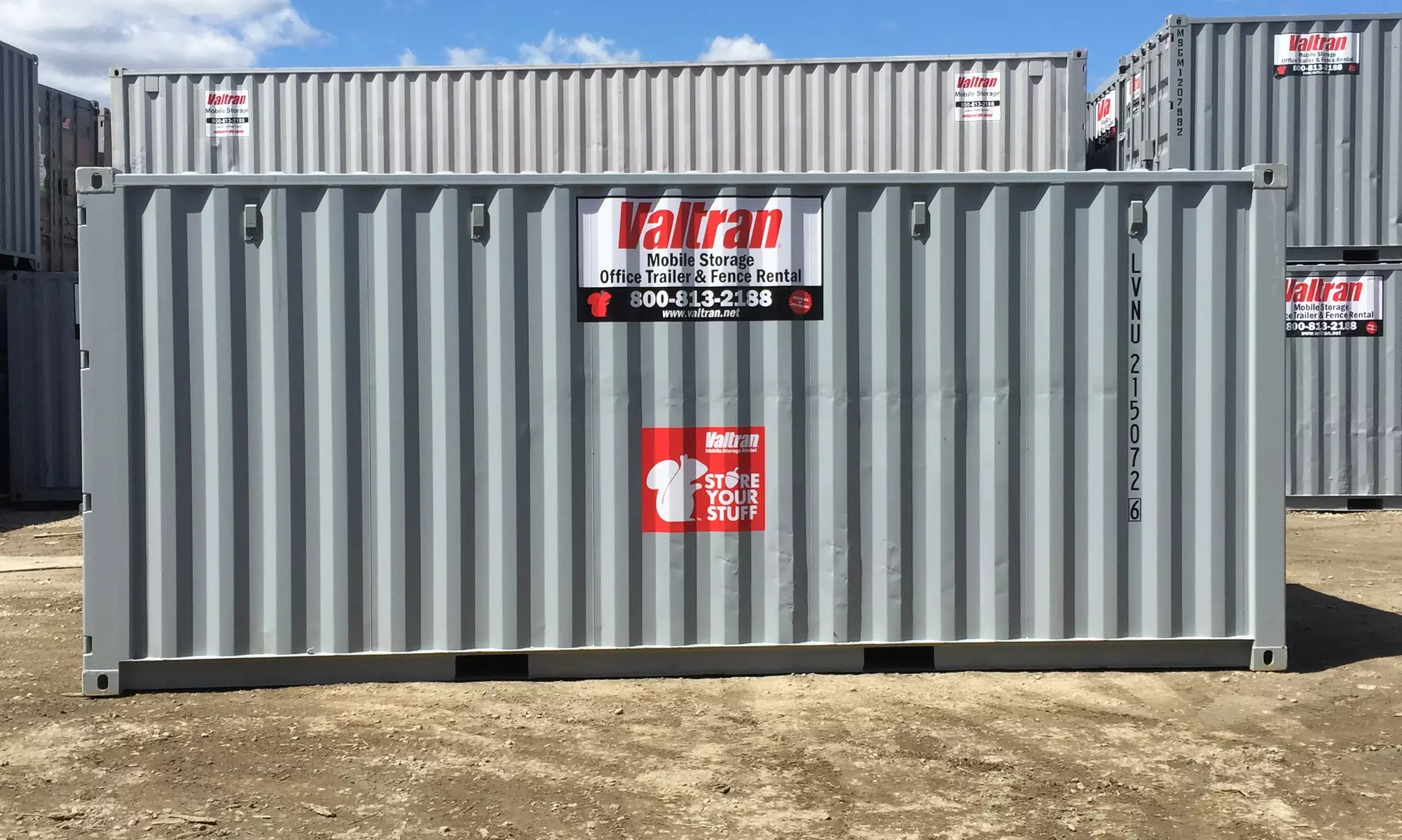 $45 for First Month's Rent for a 20-Foot Storage Container at Valtran ($85 Value) - Primary Image