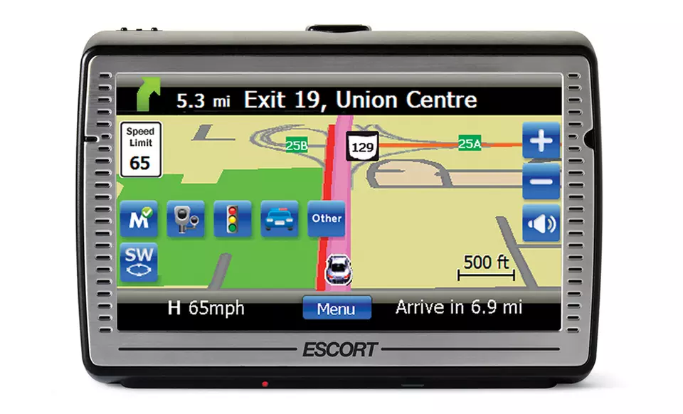 Escort Passport iQ 5" Widescreen GPS Navigator with Radar/Laser Detector - Primary Image