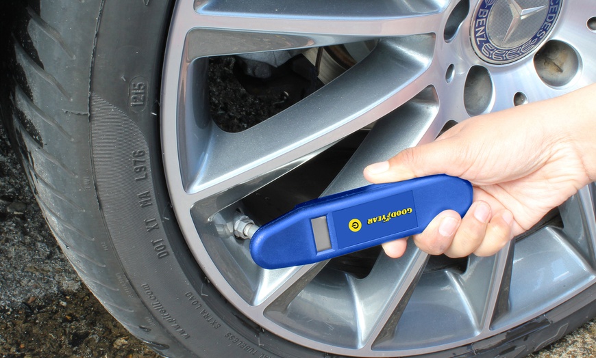 Image 1: Goodyear Tyre Pressure Gauge