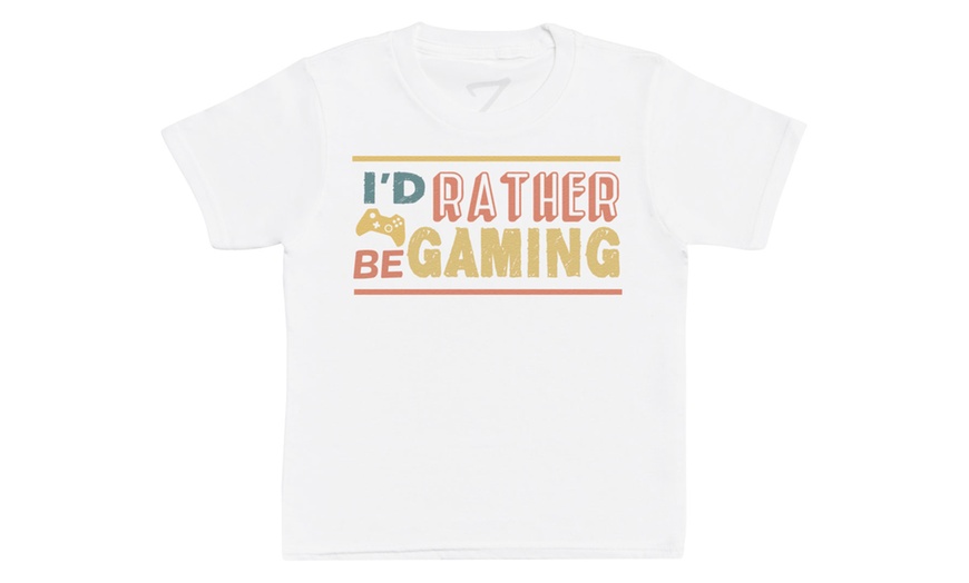 Image 2: Kid's Gaming T-Shirt Collection