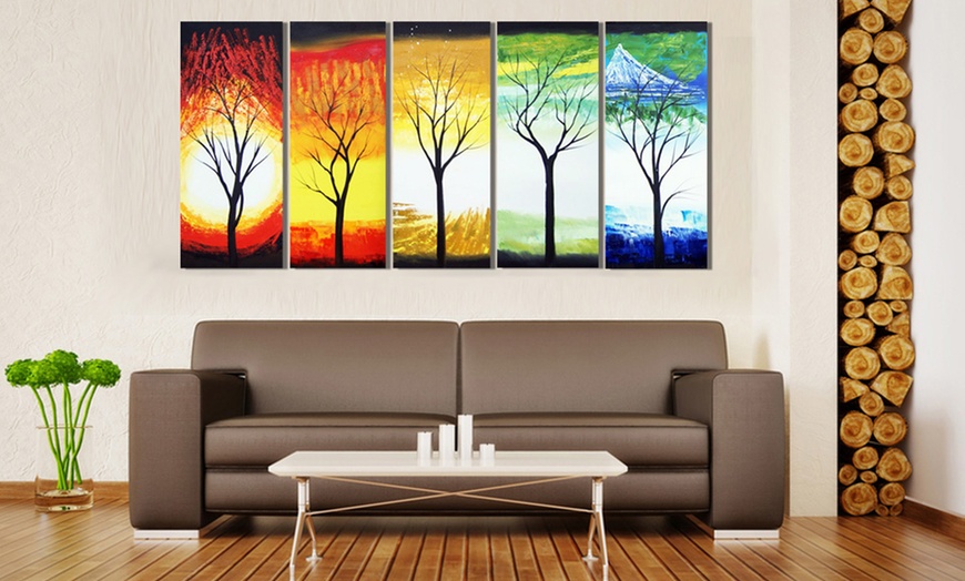 Hand-Painted Oil Paintings | Groupon Goods