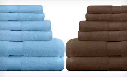 $29 for a Luxury Egyptian-Cotton Dobby Towel Set ($80 List Price). Five Colors Available. Free Shipping. - Second Medium