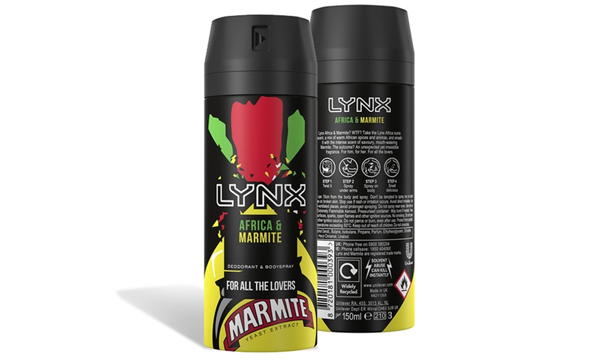 Image 3: Lynx Africa and Marmite Deodorant