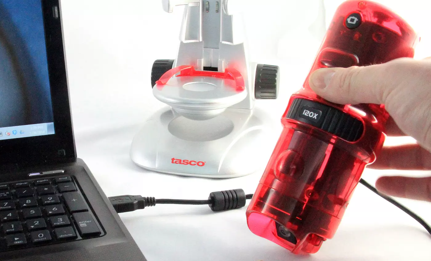 Tasco 120x USB Digital Microscope - Second Medium