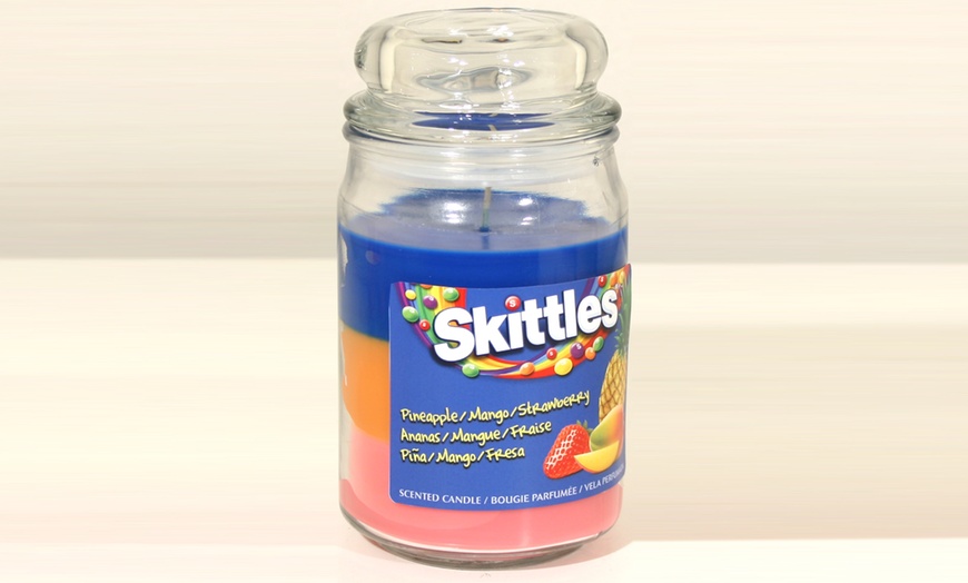 Image 4: Skittles Scented Jar Candles