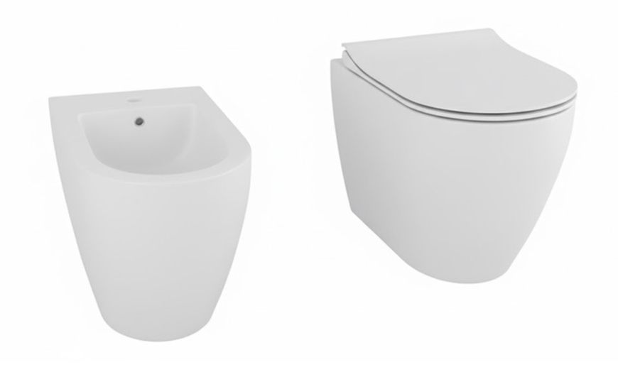 Image 12: Set di sanitari filomuro