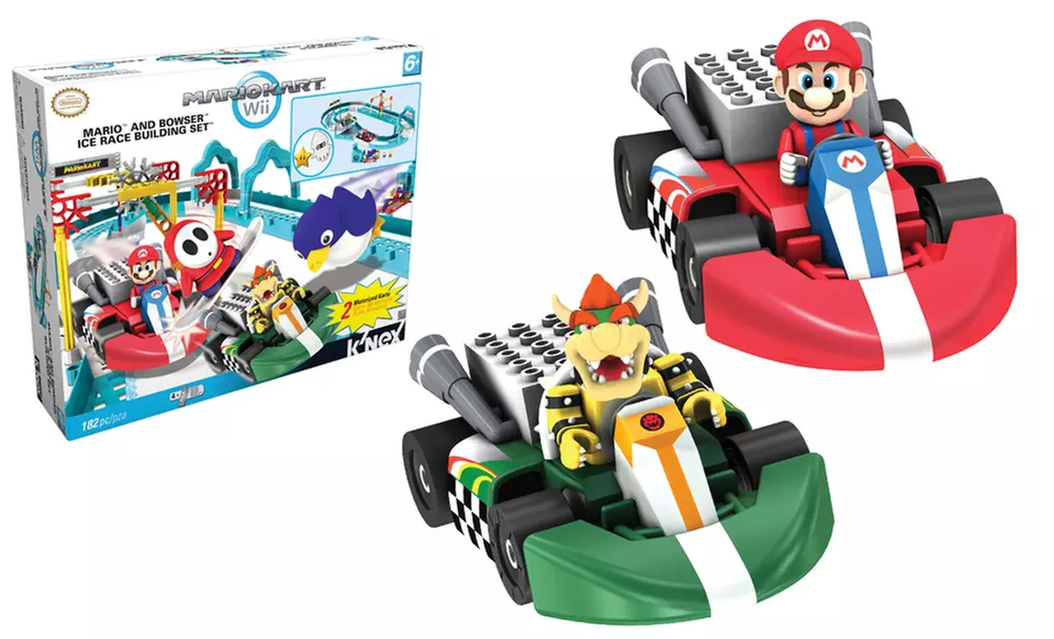 K'NEX﻿ Mario and Bowser Ice Race Building Set. Free Returns.  - Second Medium