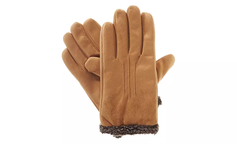 Men's Isotoner SmarTouch Microfiber Touchscreen Gloves - Second Medium