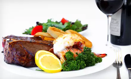 $30 for $60 Worth of Steak, Seafood, and Pasta at Malio's Prime Steakhouse - Primary Image