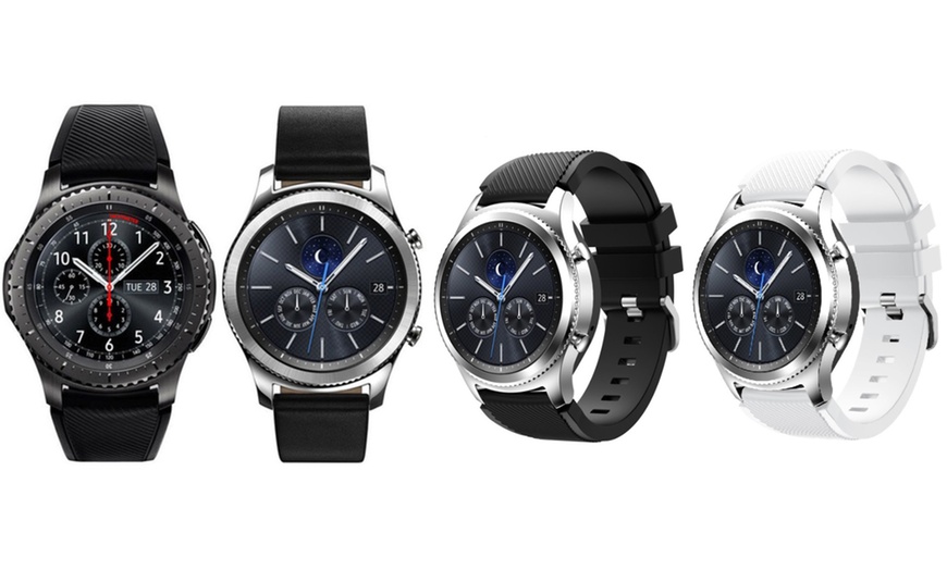 Samsung Galaxy Gear S3 Frontier Or Classic Smartwatch Refurbished Groupon