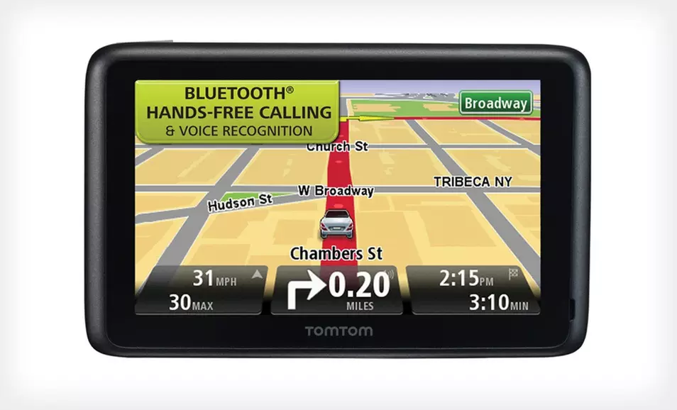 $69.99 for TomTom Go 2535 5" GPS with BlueTooth Calling ($149.99 List Price). Free Shipping and Returns. - Second Medium