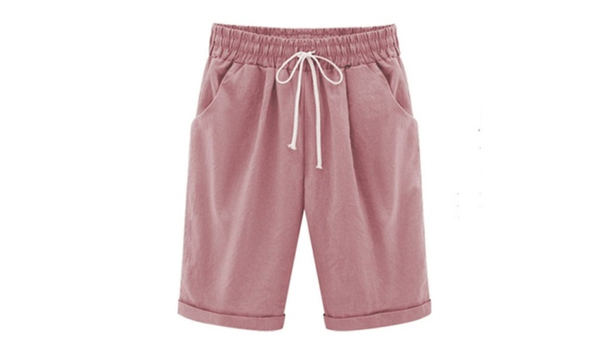 Image 10: Linen Short Pants