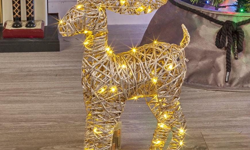 Image 8: LED Standing Christmas Reindeer