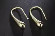 925 Sterling Silver Teardrop Earrings - Second Medium