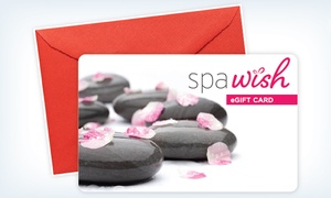 $50 SpaWish eGift Cards﻿