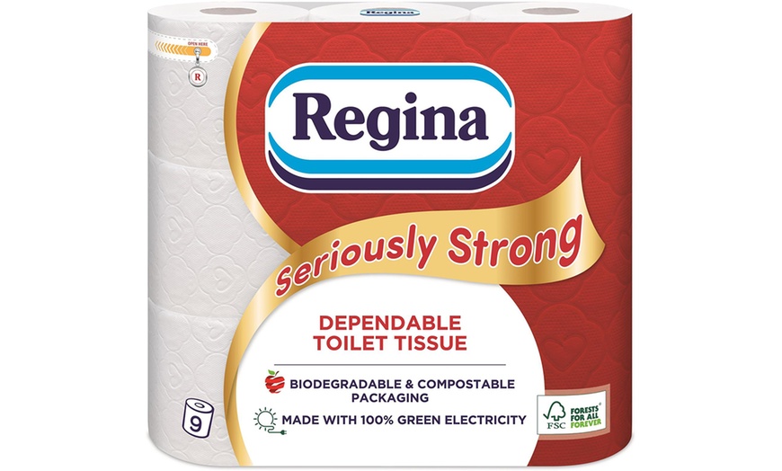 Image 7: 45 Rolls of Regina Toilet Paper