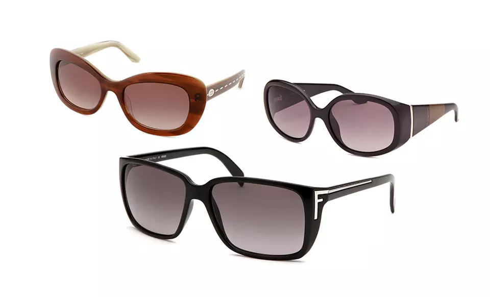 Fendi Burgundy FS5267R Frame Rectangle Sunglasses Fendi Burgundy FS5267R Frame Rectangle Sunglasses Fendi  main image 4