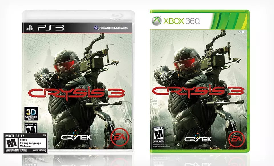 $24.99 for Crysis 3 for PS3 or Xbox 360 ($59.99 List Price). Free Shipping. - Primary Image