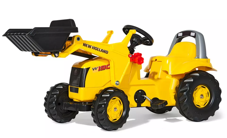 New Holland Kid Tractor with Front Loader - Primary Image